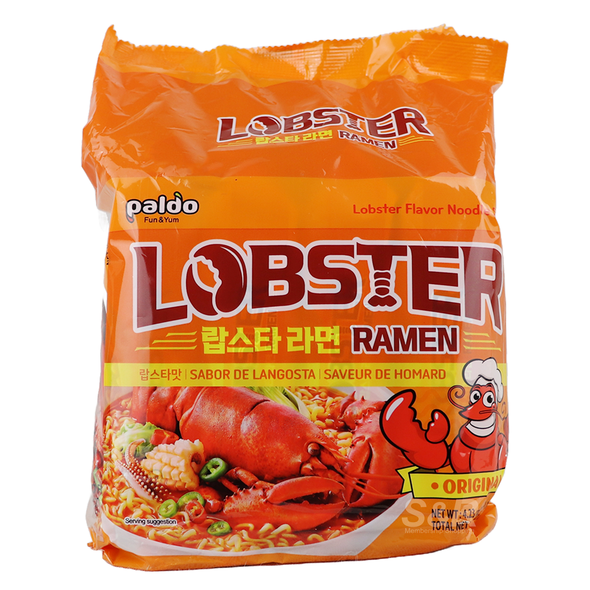Paldo Lobster Ramen 4x120g Paldo Lobster Ramen 4x120g